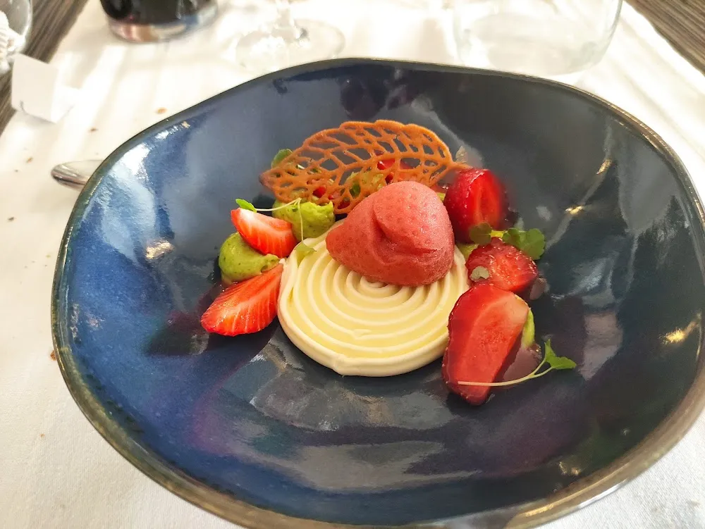 Panna Cotta Aux Fraises
